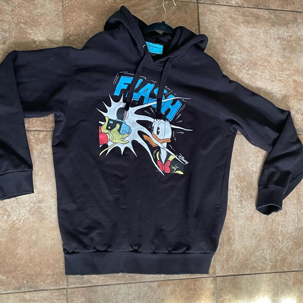 AUTHENTIC Gucci X Disney Donald Duck “FLASH” hoodie